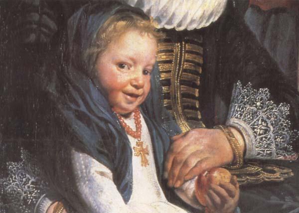 Jacob Jordaens Details of The Artist and his Family (mk45)